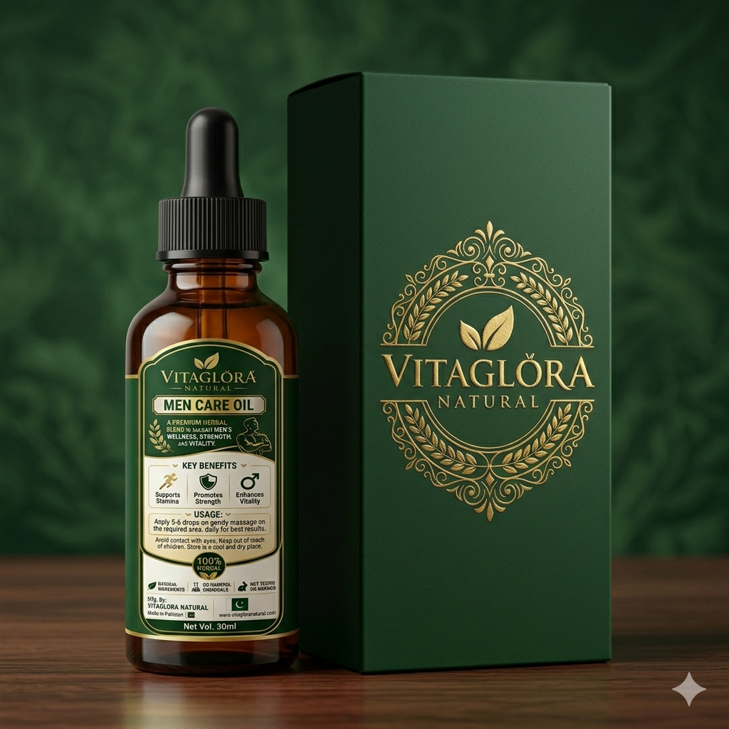 Vitaglora Natural - Men Care Vitality Oil (100ml)